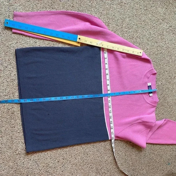 Vintage CB Sports 100% Wool Women Sweater Size M - Picture 3 of 6